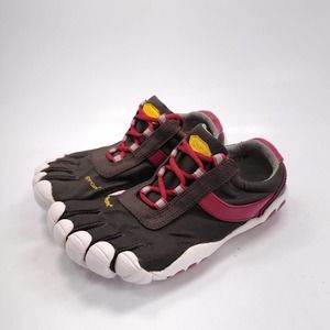 Vibram 5 Finger Athletic Barefoot Water Trail Shoe Womens Size 7.5 W3683 Black